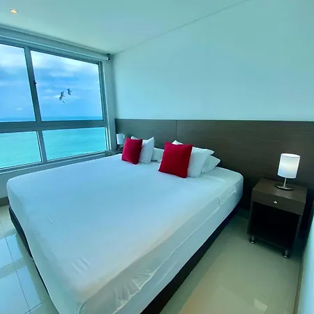 2p1-al De 2 Alcobas Frente Al Mar Con Aire Acondicionado Y Wifi