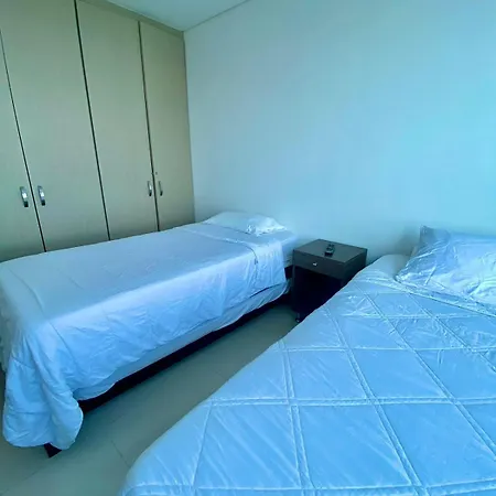 2p1-al De 2 Alcobas Frente Al Mar Con Aire Acondicionado Y Wifi Apartamento