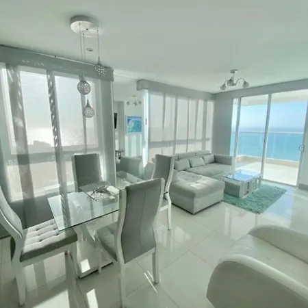 2p1-al De 2 Alcobas Frente Al Mar Con Aire Acondicionado Y Wifi Apartamento Cartagena