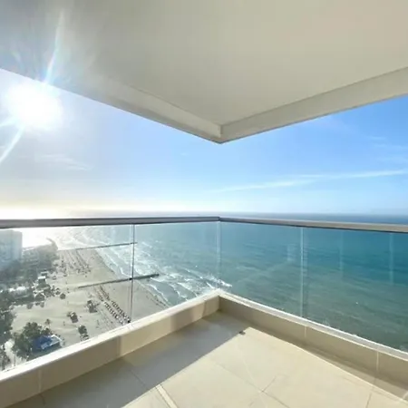 2p1-al De 2 Alcobas Frente Al Mar Con Aire Acondicionado Y Wifi Apartamento *