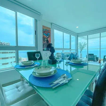 2p1-al De 2 Alcobas Frente Al Mar Con Aire Acondicionado Y Wifi Apartamento Cartagena