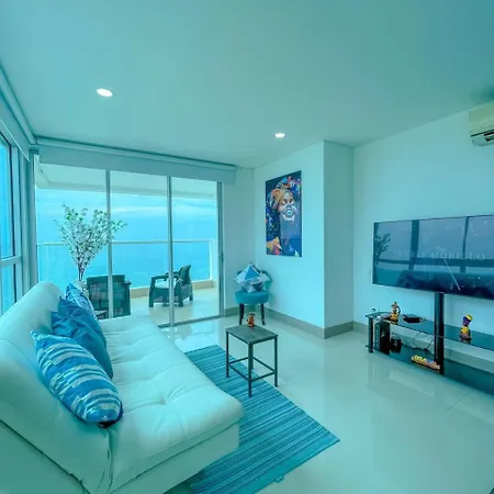 2p1-al De 2 Alcobas Frente Al Mar Con Aire Acondicionado Y Wifi