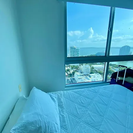Apartamento 2p1-al De 2 Alcobas Frente Al Mar Con Aire Acondicionado Y Wifi