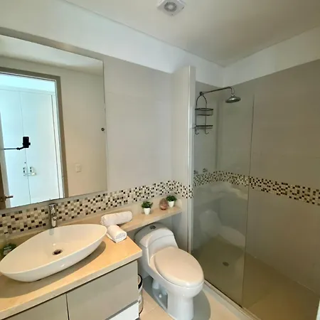 2p1-al De 2 Alcobas Frente Al Mar Con Aire Acondicionado Y Wifi Apartamento