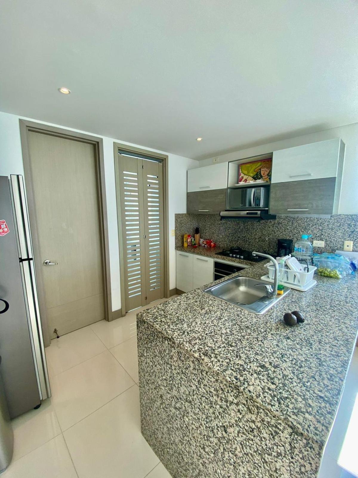 Apartamento 2p1-al De 2 Alcobas Frente Al Mar Con Aire Acondicionado Y Wifi Cartagena