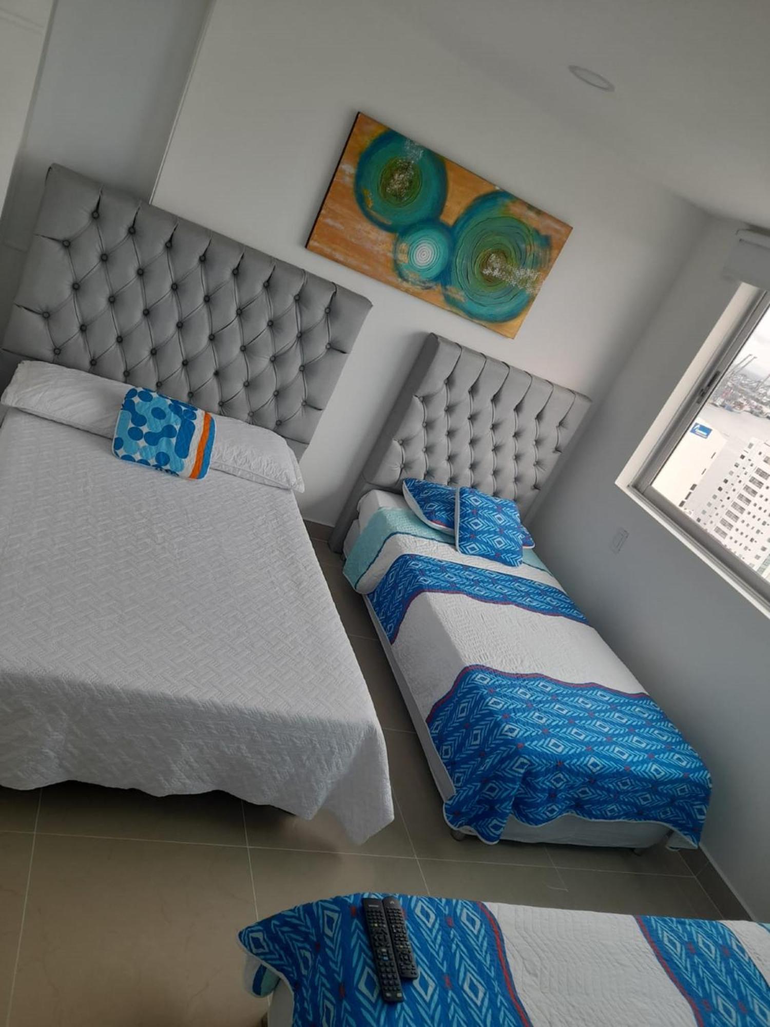 2p1-al De 2 Alcobas Frente Al Mar Con Aire Acondicionado Y Wifi Apartamento