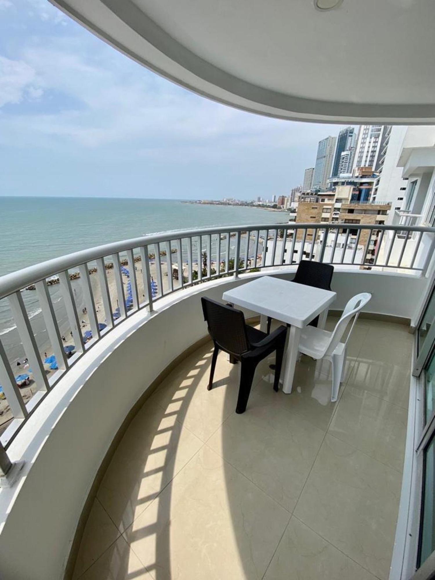 2p1-al De 2 Alcobas Frente Al Mar Con Aire Acondicionado Y Wifi * Cartagena