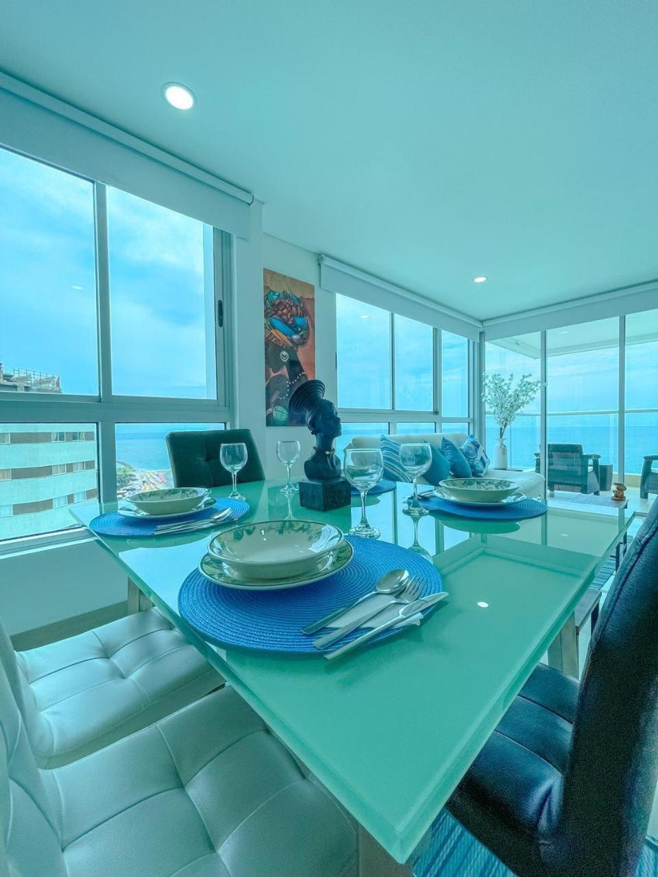 2p1-al De 2 Alcobas Frente Al Mar Con Aire Acondicionado Y Wifi Apartamento Cartagena