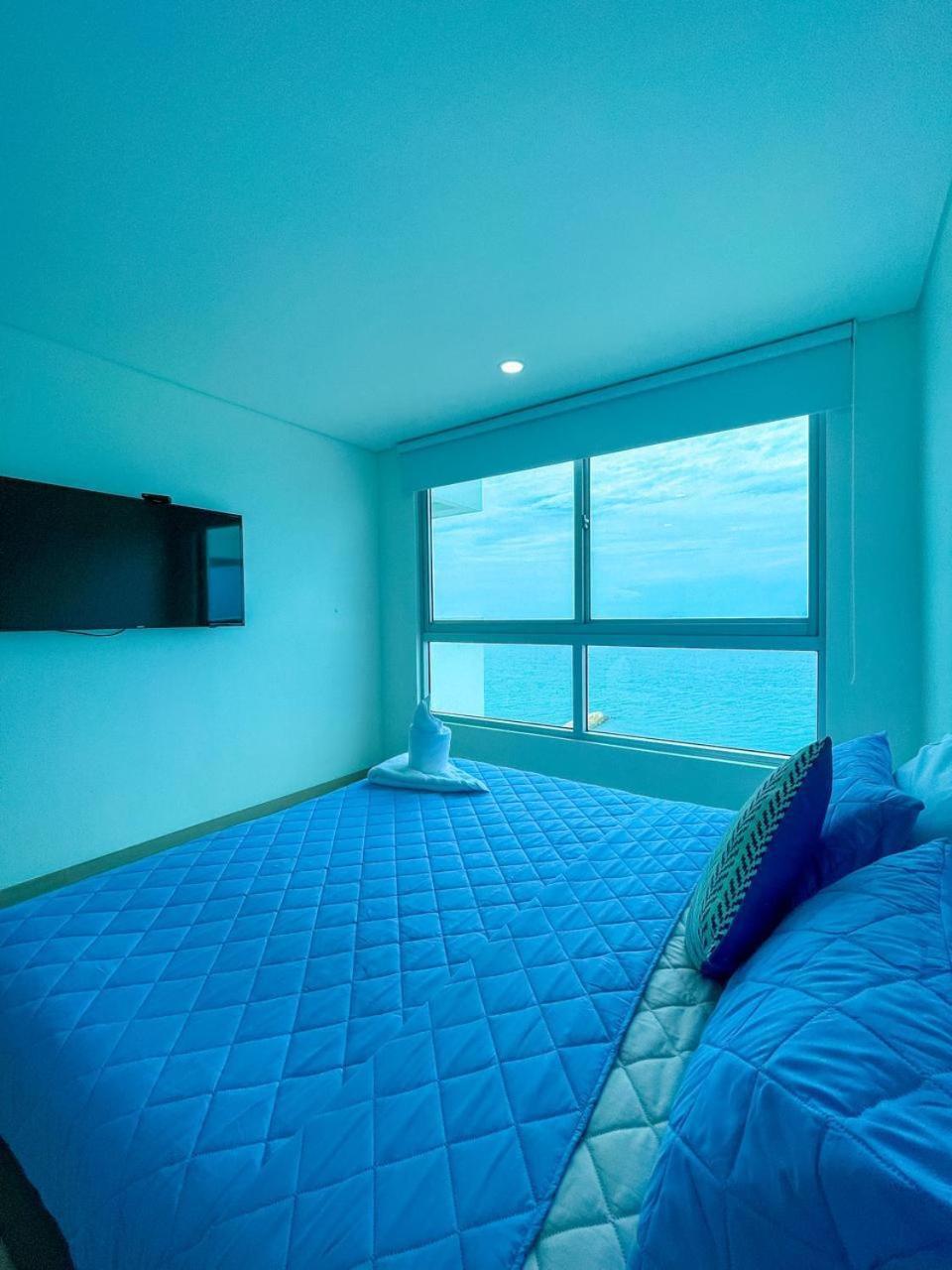 2p1-al De 2 Alcobas Frente Al Mar Con Aire Acondicionado Y Wifi Cartagena