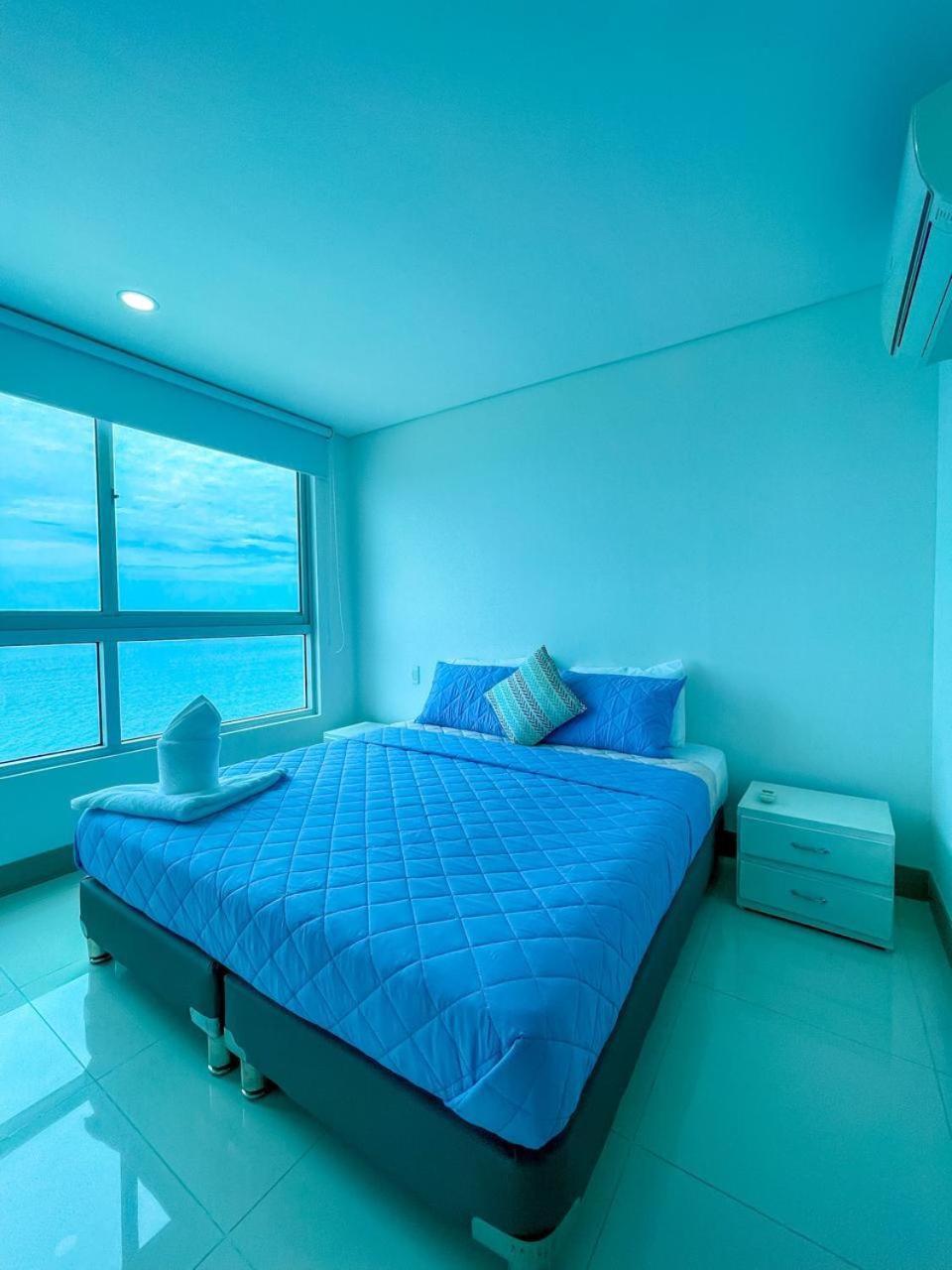 Apartamento 2p1-al De 2 Alcobas Frente Al Mar Con Aire Acondicionado Y Wifi