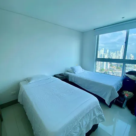 2p1-al De 2 Alcobas Frente Al Mar Con Aire Acondicionado Y Wifi Apartamento *
