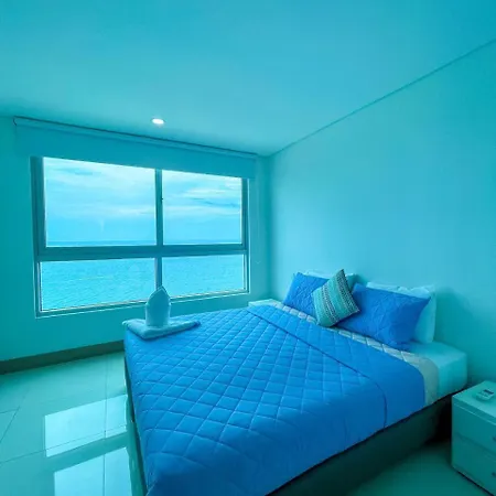 2p1-al De 2 Alcobas Frente Al Mar Con Aire Acondicionado Y Wifi Apartamento *